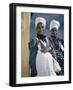 Herero Tribeswomen Wearing Turban and Dangling Earrings, Windhoek, Namibia 1952-Margaret Bourke-White-Framed Photographic Print