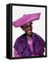 Herero Woman in Traditional Attire, Namibia-Nigel Pavitt-Framed Stretched Canvas
