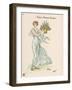 Heres Flowers for You!-Walter Crane-Framed Art Print