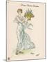 Heres Flowers for You!-Walter Crane-Mounted Art Print