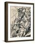 'Hereward and His Men Attack the Normans', c1907-Unknown-Framed Giclee Print