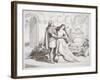 Hereward's First Interview with Torfrida-Henry Courtney Selous-Framed Giclee Print