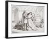 Hereward's First Interview with Torfrida-Henry Courtney Selous-Framed Giclee Print