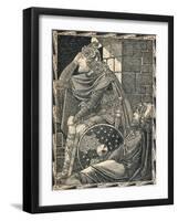 Hereward the Wake at Ely, 1902-Patten Wilson-Framed Giclee Print