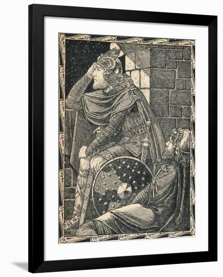 Hereward the Wake at Ely, 1902-Patten Wilson-Framed Giclee Print