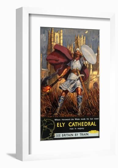 Hereward the Wake Ely Cathedral-null-Framed Art Print