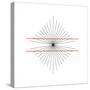 Hering Illusion-Science Photo Library-Stretched Canvas