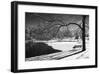 Heritage Pond in Winter-Monte Nagler-Framed Giclee Print