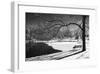 Heritage Pond in Winter-Monte Nagler-Framed Giclee Print