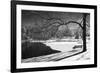 Heritage Pond in Winter-Monte Nagler-Framed Giclee Print