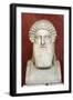 Herm of Hermes-Alkamenes Alkamenes-Framed Photographic Print