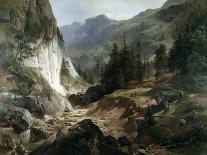 Mountain Landscape-Herman Fueschel-Giclee Print