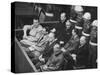 Herman Goering, Rudolf Hess, Joachim Von Ribbentrop, and Wilhelm Keitel in the Dock at Nuremberg-null-Stretched Canvas
