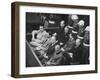 Herman Goering, Rudolf Hess, Joachim Von Ribbentrop, and Wilhelm Keitel in the Dock at Nuremberg-null-Framed Photo