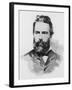 Herman Melville American Writer-Dewey-Framed Photographic Print