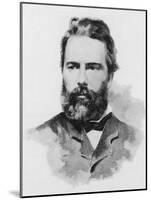 Herman Melville American Writer-Dewey-Mounted Photographic Print