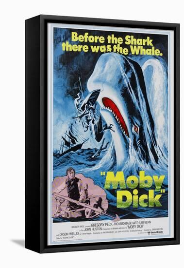 Herman Melville's Moby Dick, 1956, "Moby Dick" Directed by John Huston-null-Framed Stretched Canvas