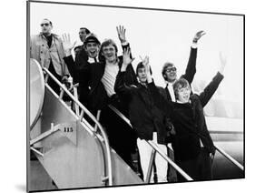 Herman's Hermits Arrive in New York from a Tour of Japan, Feb-null-Mounted Photo