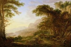 Rhenish Landscape-Herman the Younger Saftleven-Stretched Canvas