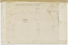 Le plan du Panthéon d'Agrippa à Rome-Herman Vischer-Giclee Print