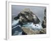 Hermaness National Nature Reserve on Island Unst. Hermaness Reserve with Colony of Northern Gannet-Martin Zwick-Framed Photographic Print