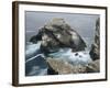 Hermaness National Nature Reserve on Island Unst. Hermaness Reserve with Colony of Northern Gannet-Martin Zwick-Framed Photographic Print