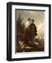 Hermann and Dorothea, 1872-Arthur Georges Baron Von Ramberg-Framed Giclee Print