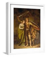 Hermann and Thusnelda, 1822-Johann Heinrich Wilhelm Tischbein-Framed Giclee Print