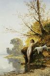 The Banks of the Nile-Hermann David Salomon Corrodi-Giclee Print