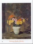 Zinnias And Marigolds-Hermann Dudley Murphy-Framed Art Print