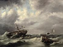 Storm at Sea-Hermann Koekkoek-Laminated Giclee Print