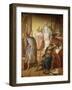 Hermann of Thuringia Attending the Performance of a Minnesinger Reciting a Poem-Ferdinand II Piloty-Framed Giclee Print