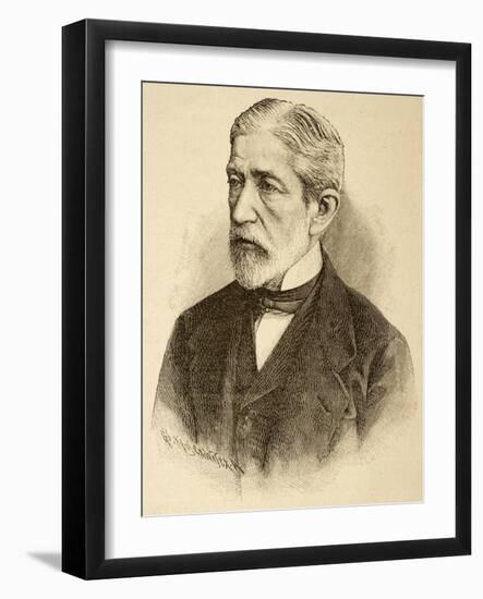 Hermann Von Mallinckrodt (1821-1874), German Parliamentarian-null-Framed Giclee Print