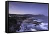 Hermanus at sunset, Western Cape, South Africa, Africa-Ian Trower-Framed Stretched Canvas