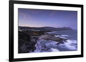 Hermanus at sunset, Western Cape, South Africa, Africa-Ian Trower-Framed Photographic Print