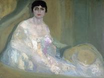 Mujer En Un Palco-Hermenegildo Anglada Camarasa-Mounted Giclee Print