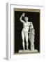 Hermes and the Infant Dionysos Attributed to Praxiteles C.1895 (Colour Chromolithograph)-null-Framed Giclee Print