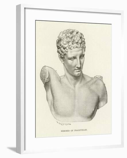 Hermes of Praxiteles-null-Framed Giclee Print