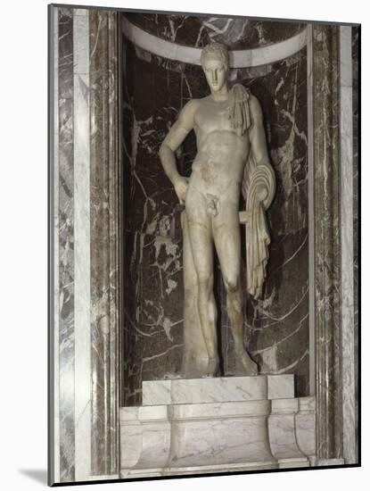 Hermès,  statue marbre,  ancienne collection Campana,  1798 et conservée au Musée du Louvre-null-Mounted Giclee Print