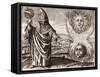 Hermes Trismegistus, Classical God-Middle Temple Library-Framed Stretched Canvas