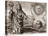 Hermes Trismegistus, Classical God-Middle Temple Library-Stretched Canvas