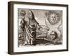 Hermes Trismegistus, Classical God-Middle Temple Library-Framed Premium Photographic Print