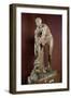 Hermes Tying His Sandal, Roman Copy of a Greek Original Attributed to Lysippos-Lysippos-Framed Premium Giclee Print