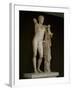 Hermes with Infant Dionysos on His Arm-Praxiteles-Framed Giclee Print