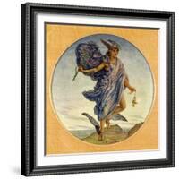 Hermes-Thomas Matthews Rooke-Framed Giclee Print