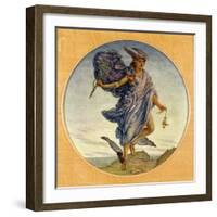 Hermes-Thomas Matthews Rooke-Framed Giclee Print