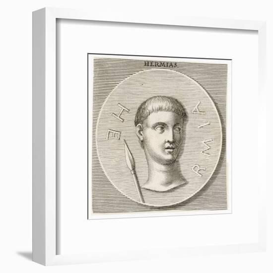 Hermias Tyrant of Artaneus and Assos Friend and Patron of the Greek Philosopher Aristotle-null-Framed Art Print