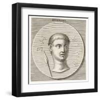Hermias Tyrant of Artaneus and Assos Friend and Patron of the Greek Philosopher Aristotle-null-Framed Art Print