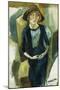 Hermin in Blue, 1916-Jules Pascin-Mounted Giclee Print