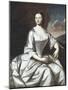 Hermione Pelham Banister (Mrs. John Banister) 1748 (Oil on Canvas)-Robert Feke-Mounted Giclee Print